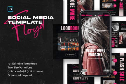 Instagram Templates – Floyd