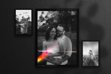 Polaroid photo frame effect