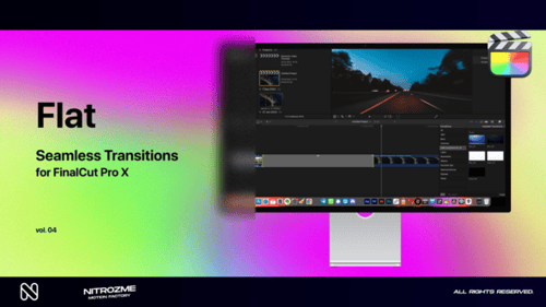 Flat Transitions Vol. 04 for Final Cut Pro X