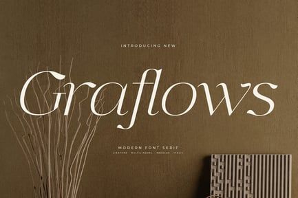 Graflows Modern Serif Font