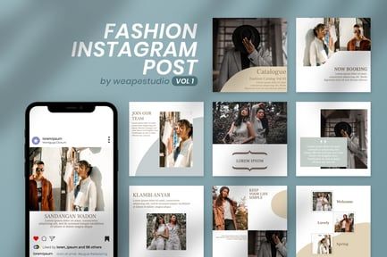 Fashion Instagram Post Vol 1