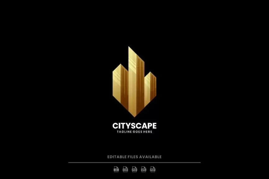 Cityscape Gradient Logo