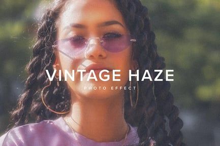 Vintage Haze PSD Photo Effect