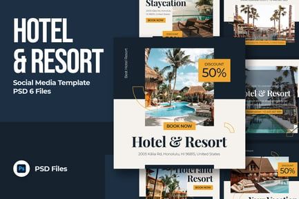 Hotel & Resort Instagram Template