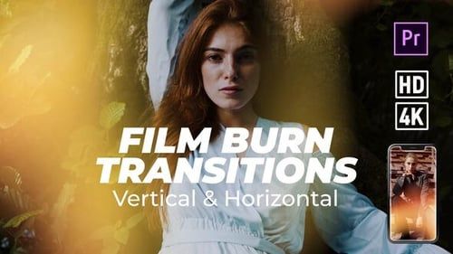 Film Burn Transitions – Premiere Pro