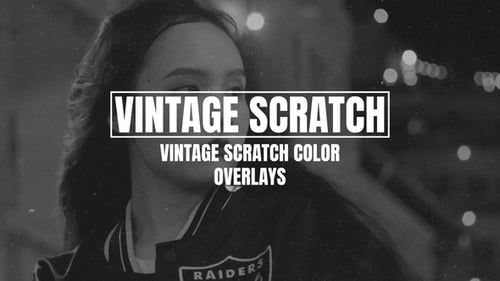 Vintage Scratch Color Overlays