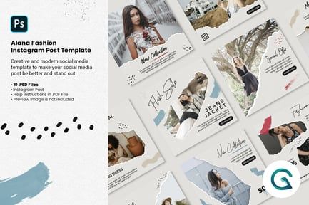 Alana Fashion Instagram Template