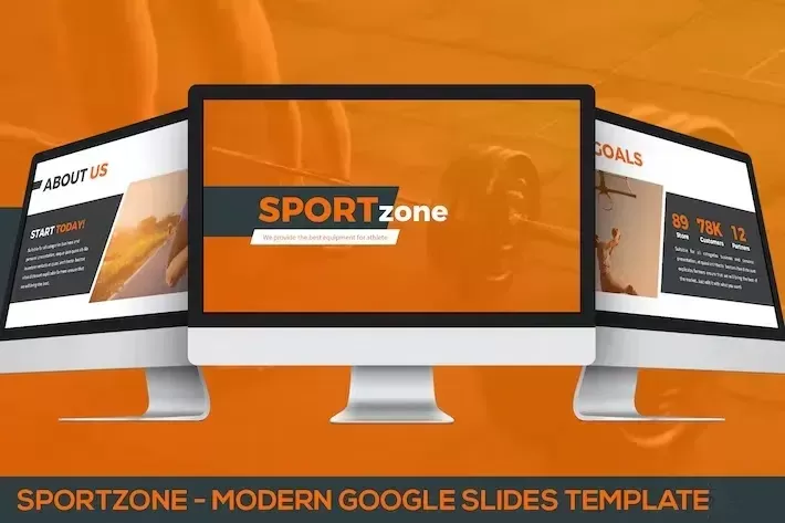 Sportzone Modern Google Slides Template
