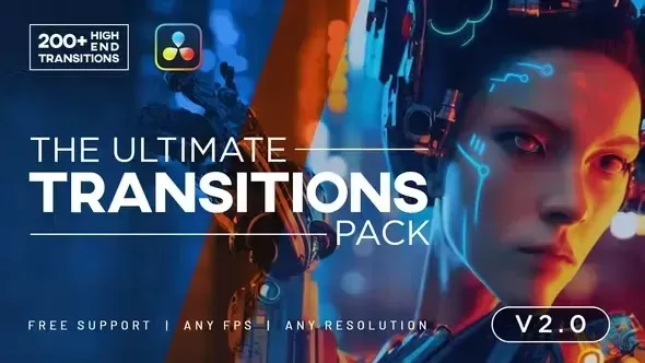 The Ultimate Transitions Pack V2 – DaVinci Resolve