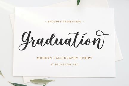 Graduation – Calligraphy Font