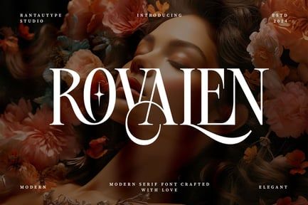 Rovalen Modern Serif Font