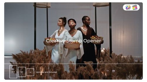 Creative Stomp Opener for Apple Motion and FCPX