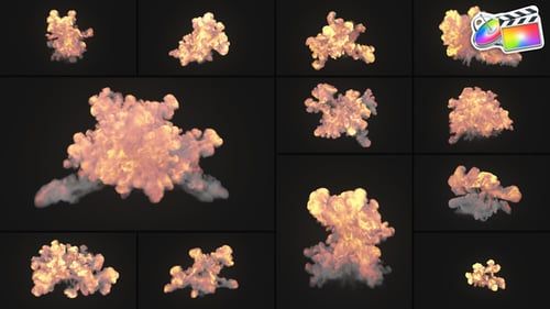 VFX Fire Elements for FCPX