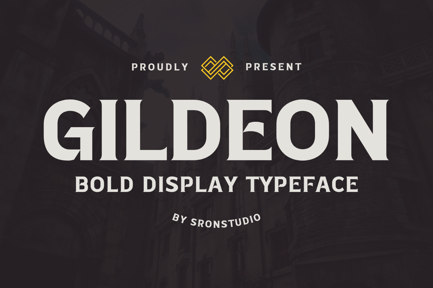 Gildeon – Bold Display Font