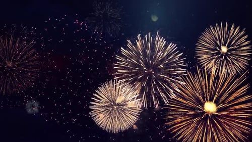 Beautiful Fireworks Show of Fireworks