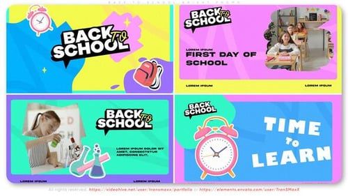 Back to School Bright Promo