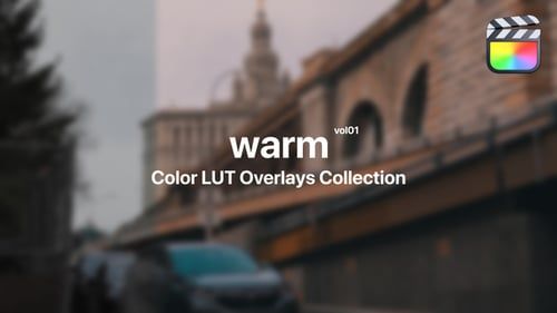 Warm Color Presets for Final Cut Pro Vol. 01