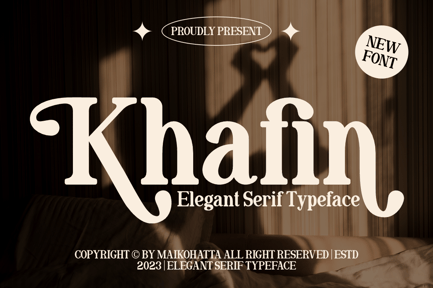 Khafin – Elegant Serif Typeface