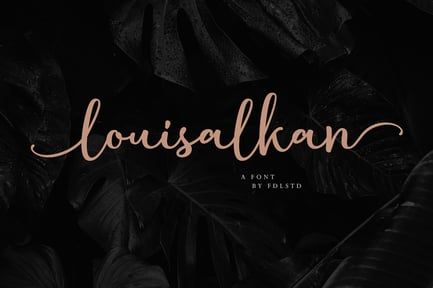 Louisalkan | Handwritten Font