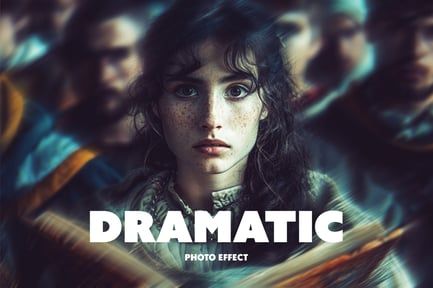 Dramatic Cinematic Photo Effect