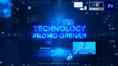 Technology Promo Opener – Premiere Pro