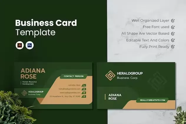 Human Resource Business Card