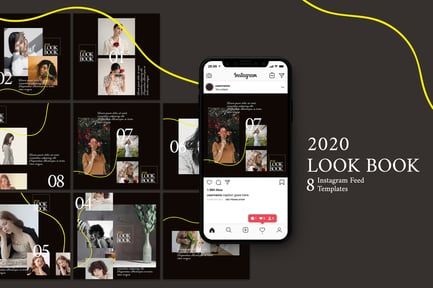 Look Book – Instagram Post Template