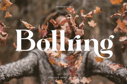 Bollring Elegant Serif Typeface