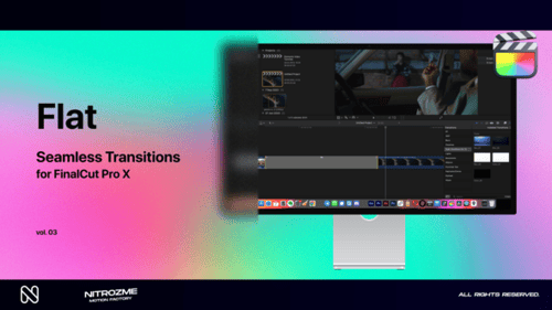 Flat Transitions Vol. 03 for Final Cut Pro X