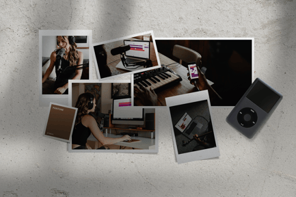 Photo Collage Mockup Template