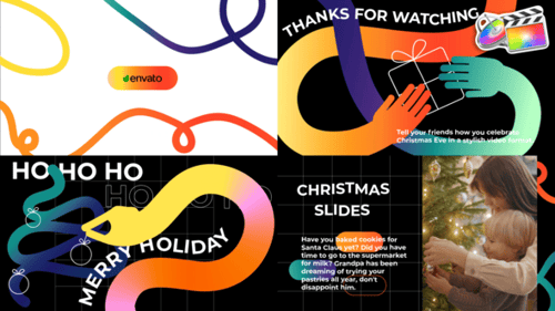 Christmas Slides for FCPX