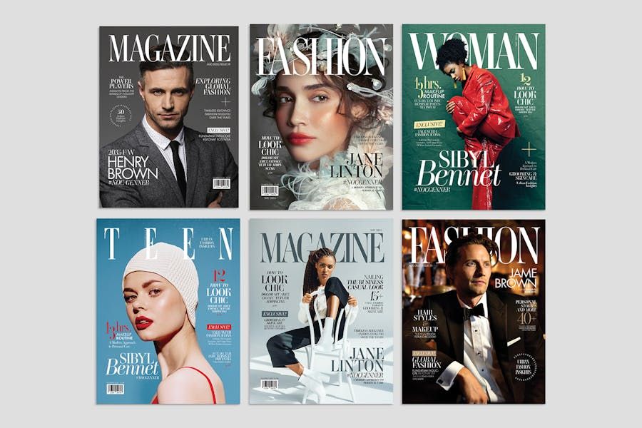 Magazine Cover Templates