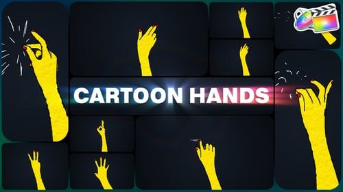 Cartoon Hands for FCPX