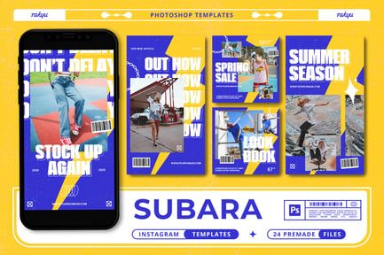 Subara – Instagram Templates