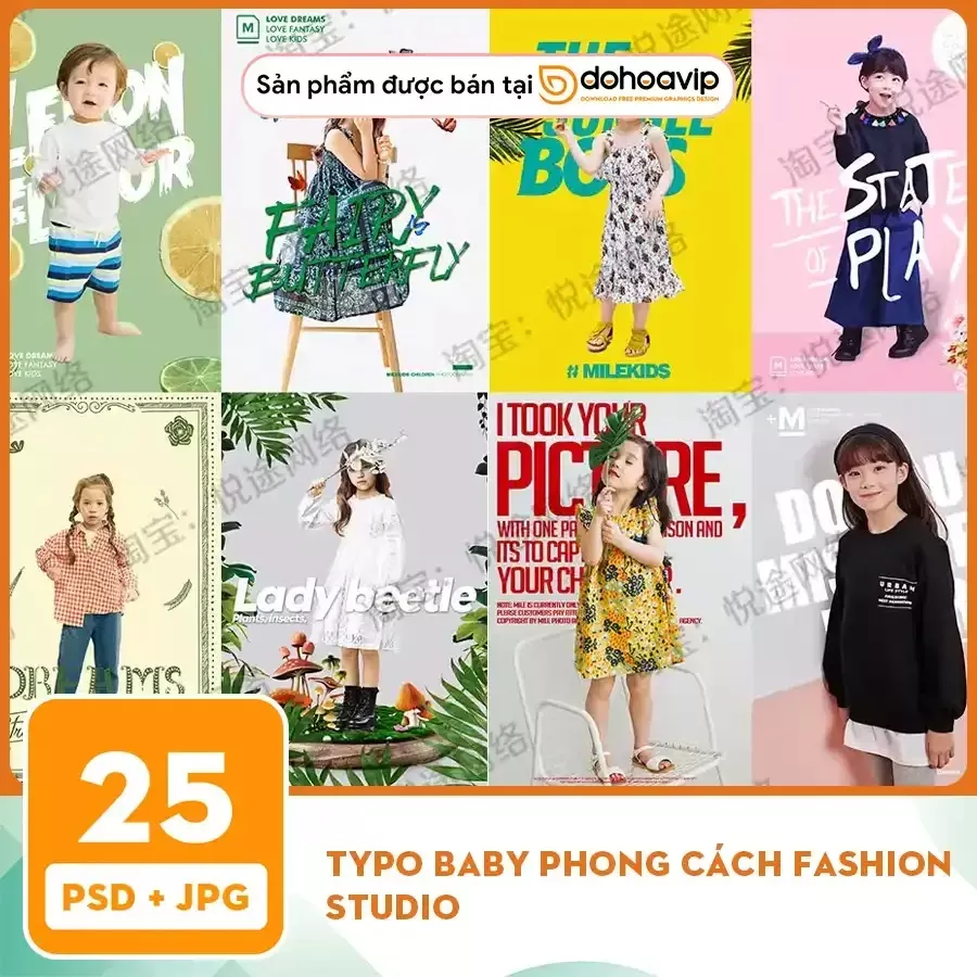 [VIP]Typo Baby phong cách fashion studio