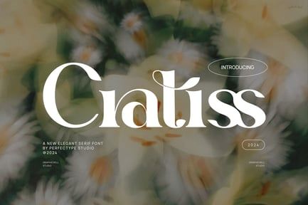 Cratiss Elegant Serif Font Typeface