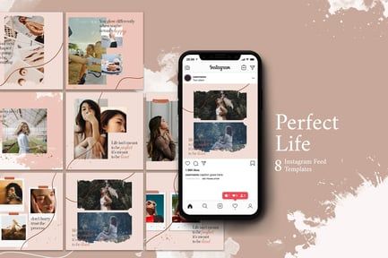 Perfect Life – Instagram Post Template