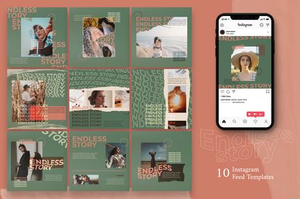 Endless Story – Instagram Post Template