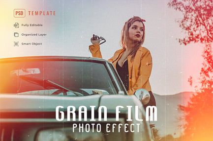 Grain Film Photo Effect