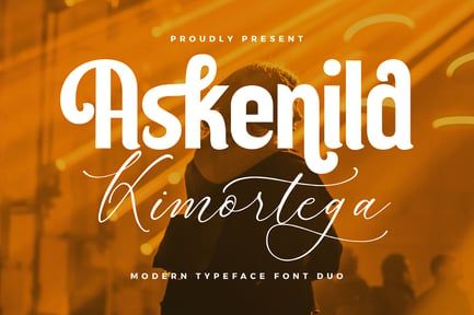 Askenild Kimortega Modern Font Duo