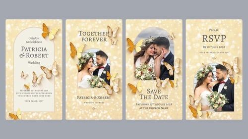 Wedding Invitation Video Template