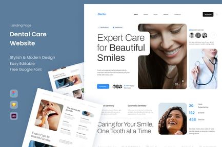 Dentu – Medical Dental Care Website