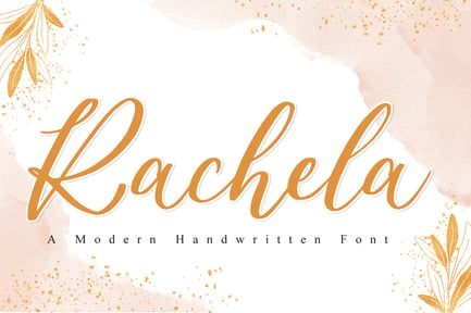 Rachela – Wedding Font