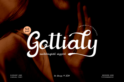 Gottialy – Elegant & Typography Font