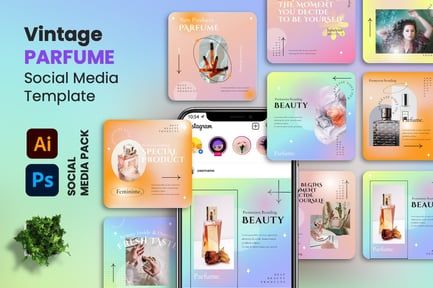 Luise – Parfume Hype Instagram Post Template