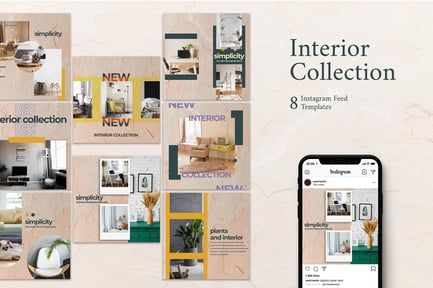 Home Interior – Instagram Post Template