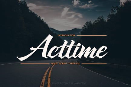 Acttime – Bold Script