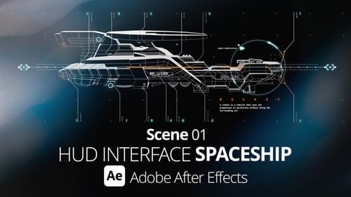 HUD Interface Spaceship 01 Ae