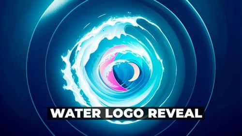 Water Hand Drawn Logo