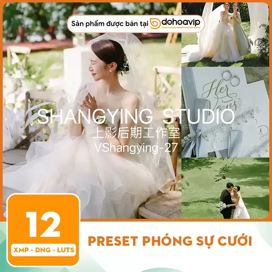[VIP] 12 Preset Phóng sự cưới
